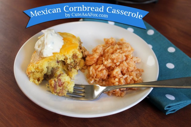 Mexican Cornbread Casserole