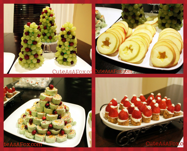 Christmas Theme Dinner - Wow your guests with cute and fun Christmas food.