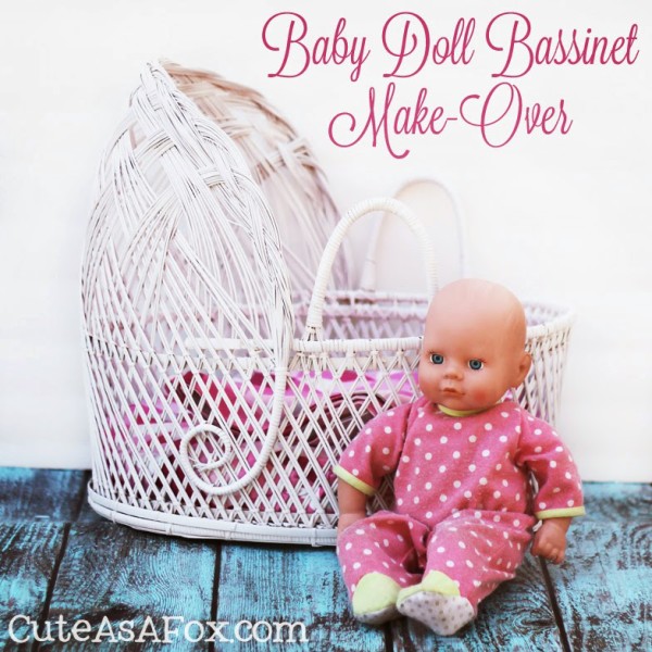 baby doll wicker bassinet