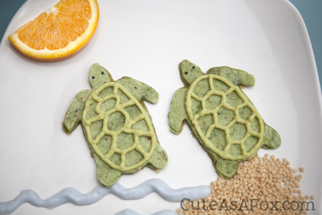 Kids Lunch Recipes: Sea Turtle Quesadillas. Make a fun and healthy kids lunch. 