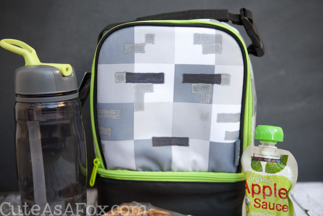 DIY Minecraft Ghast Lunchbox