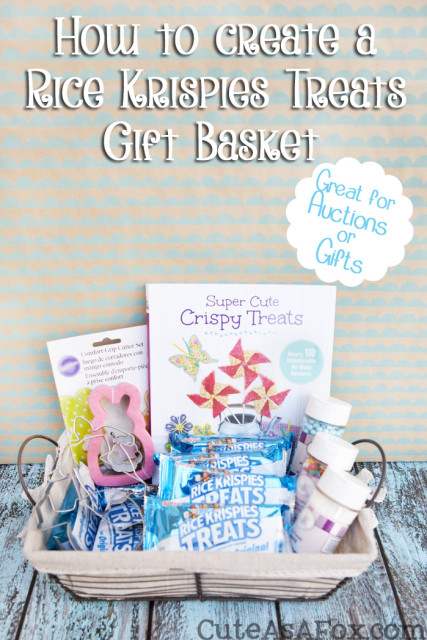 How to create a Rice Krispies Treats Gift Basket
