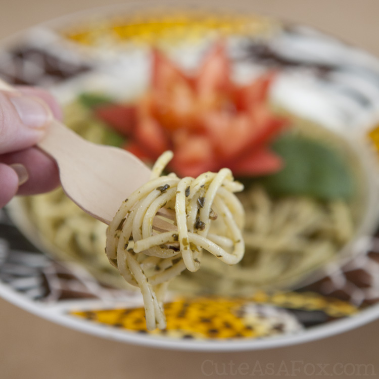 Jungle Book Inspired Jungle Vine and Man's Red Flower pasta is a fun dish that your whole family will love.