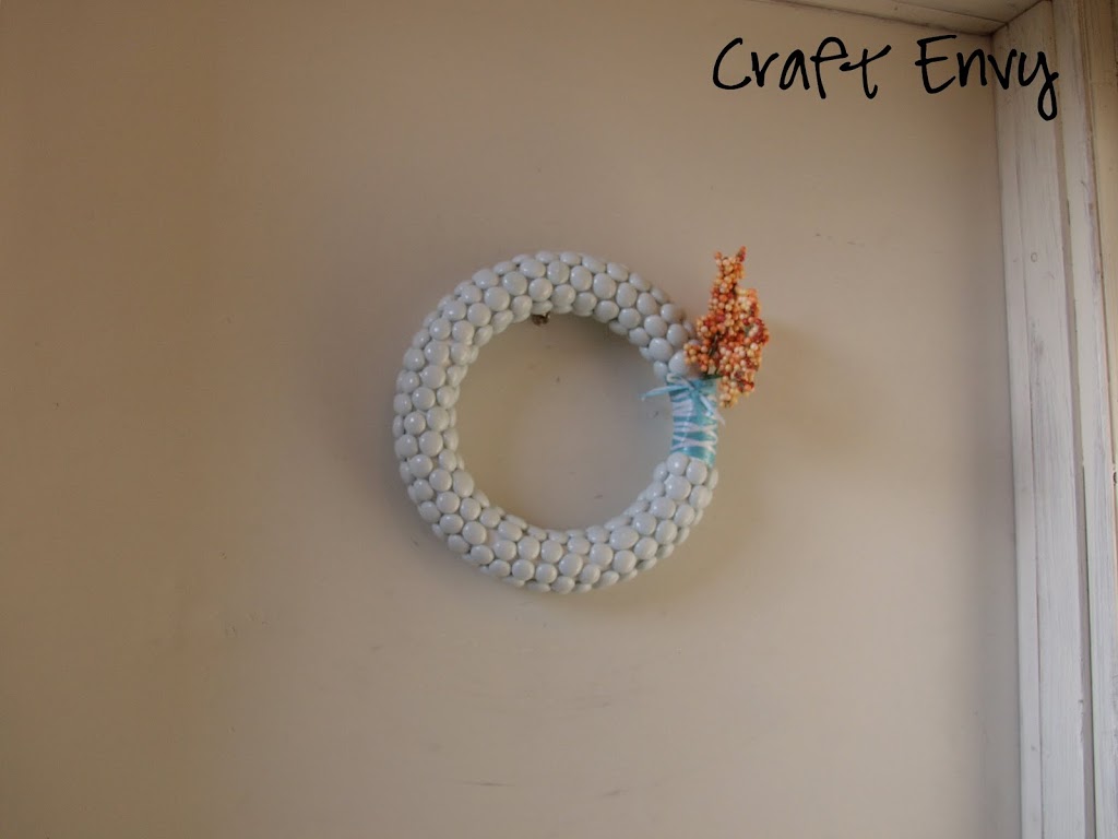 Decorative Stone Wreath with Craft Envy