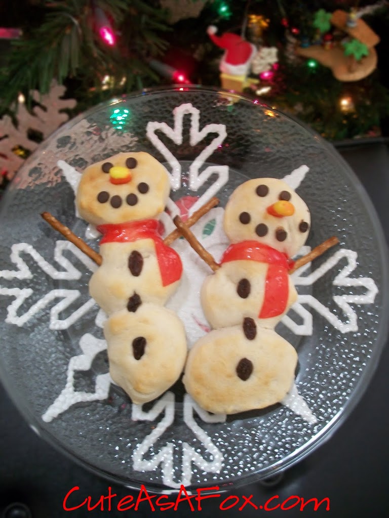 Biscuit Snowman Snacks