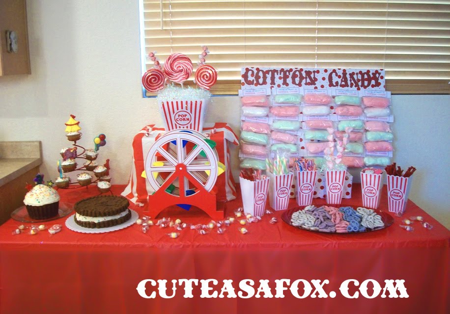 Carnival Party: Dessert Table
