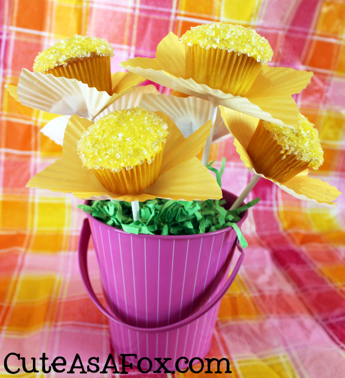 Mini Cupcake Flowers