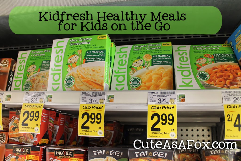 Quick kid friendly meals on the go with Kidfresh