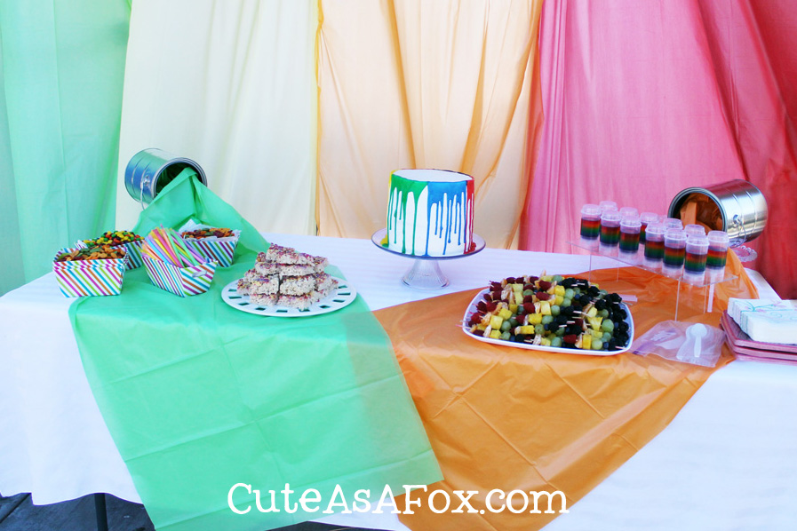 Art Party: Rainbow Food