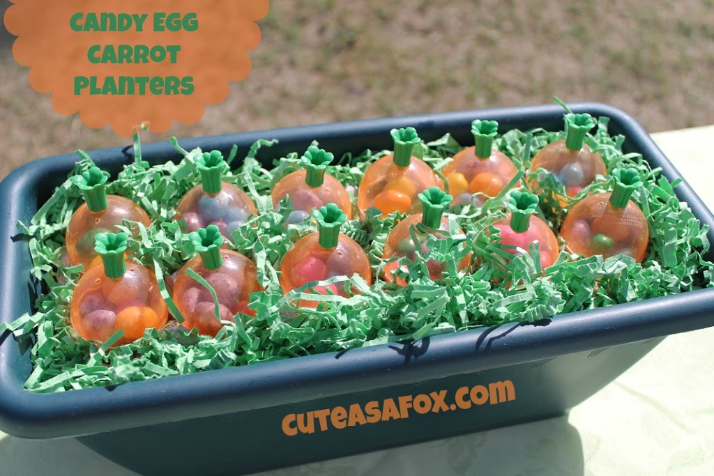 Candy Egg Carrot Planters