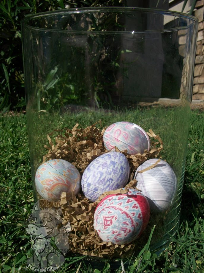 Silk Dyed Easter Eggs Tutorial