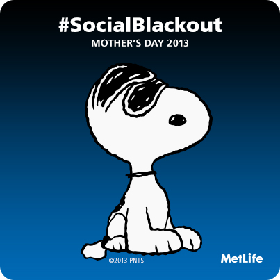 Give Mom your undivided attention #SocialBlackout