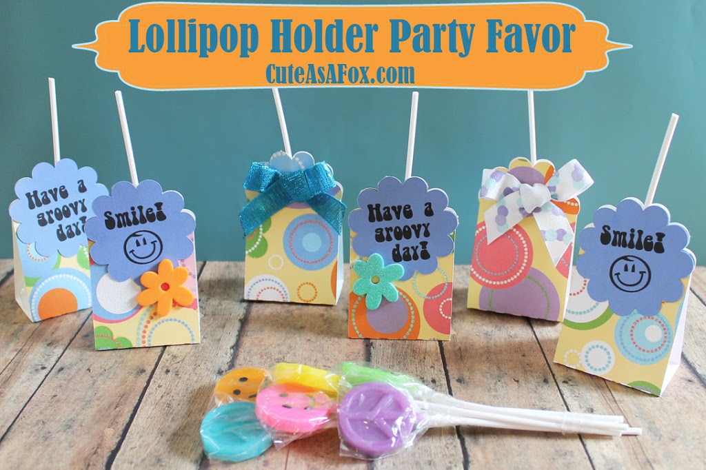 Scalloped Lollipop Holder Tutorial with Template