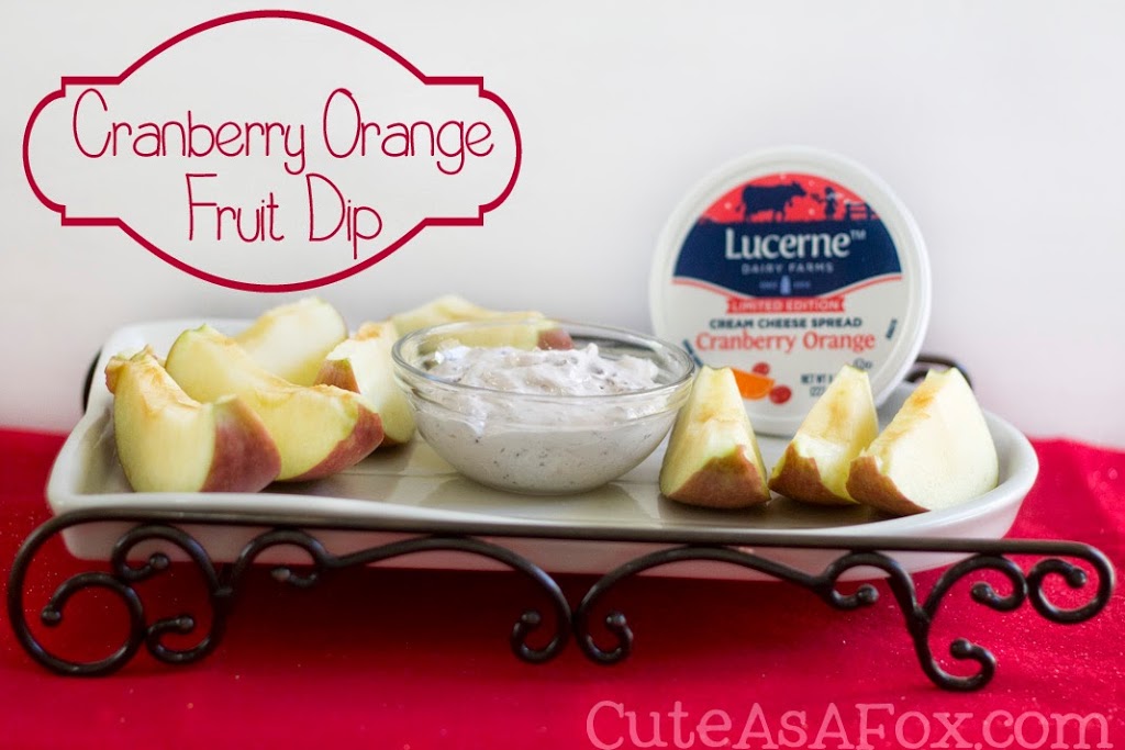 Cranberry Orange Fruit Dip + $110 Safeway Giveaway