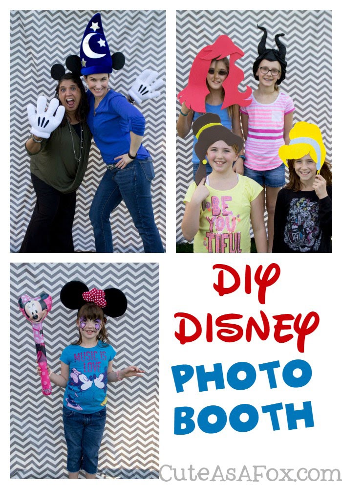 DIY Disney Photo Booth