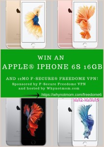 iPhone 6S giveaway from F-secure