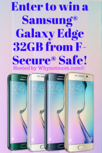 Win a Samsung Galaxy Edge from #FSecureSafe