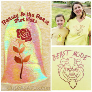 Beauty and the Beast shirts