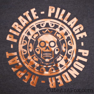 Pirates of the Caribbean: DIY Pirate shirt